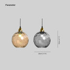 Water Ripple Glass Pendant Lights