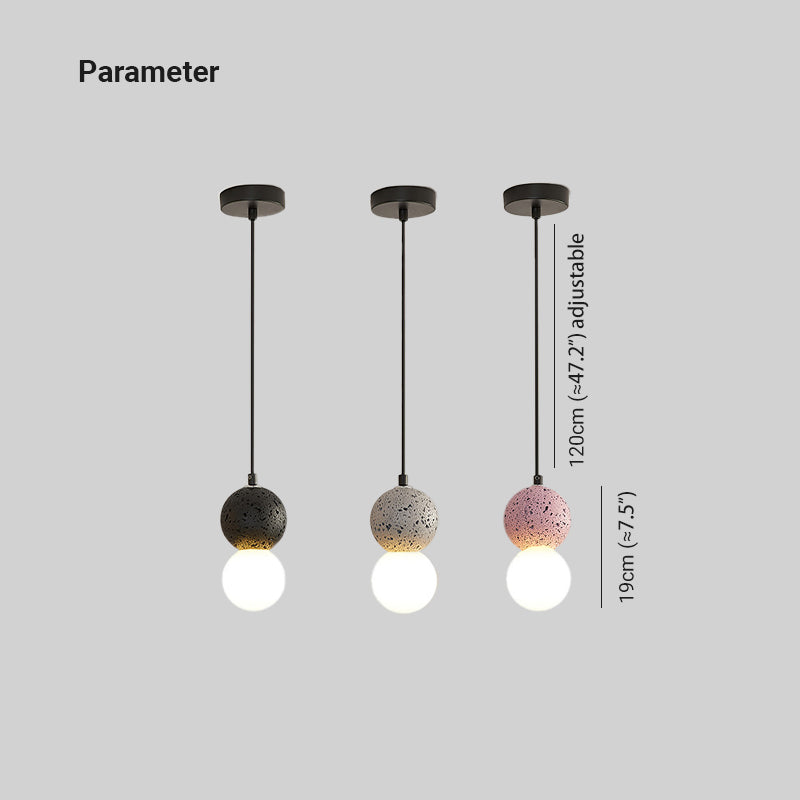 Kessie Pendant Light Travertine