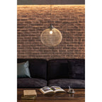 Lanister Mesh Pendant Lamp Woven Metal LED Warm White Dining Room Living Room — 3 Sizes