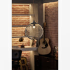 Lanister Mesh Pendant Lamp Woven Metal LED Warm White Dining Room Living Room — 3 Sizes