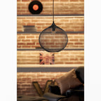 Lanister Mesh Pendant Lamp Woven Metal LED Warm White Dining Room Living Room — 3 Sizes
