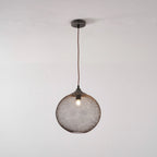 Lanister Mesh Pendant Lamp Woven Metal LED Warm White Dining Room Living Room — 3 Sizes