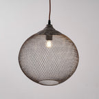 Lanister Mesh Pendant Lamp Woven Metal LED Warm White Dining Room Living Room — 3 Sizes
