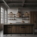 Lanister Mesh Pendant Lamp Woven Metal LED Warm White Dining Room Living Room — 3 Sizes