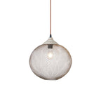 Lanister Mesh Pendant Lamp Woven Metal LED Warm White Dining Room Living Room — 3 Sizes