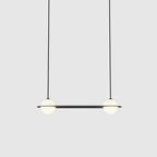 Selan Black Glass Pendant Lamp