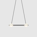 Selan Black Glass Pendant Lamp