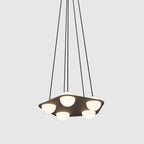 Selan Black Glass Pendant Lamp