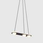 Selan Black Glass Pendant Lamp