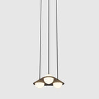 Selan Black Glass Pendant Lamp