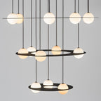 Selan Black Glass Pendant Lamp