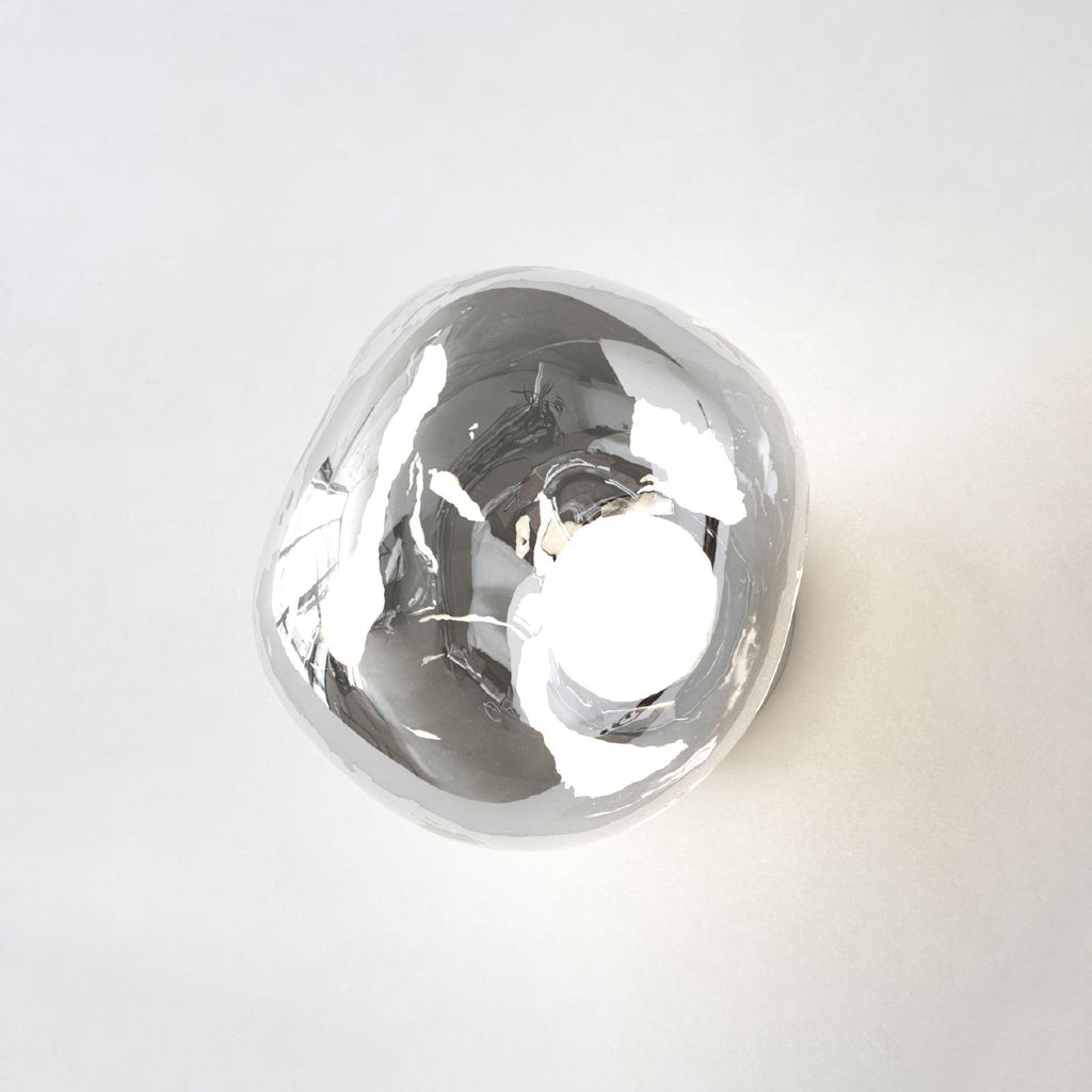 Auden Amber Glass Wall Lamp – Elegant Warm Glow Lighting for Stylish Interiors