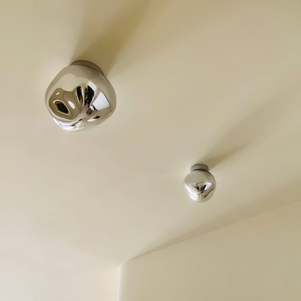 Auden Amber Glass Wall Lamp – Elegant Warm Glow Lighting for Stylish Interiors