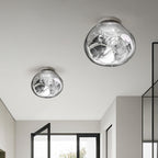 Auden Amber Glass Wall Lamp – Elegant Warm Glow Lighting for Stylish Interiors