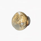 Auden Amber Glass Wall Lamp – Elegant Warm Glow Lighting for Stylish Interiors