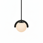 Uveta Linear Chandelier Red&Silver