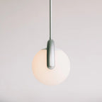 Uveta Linear Chandelier Red&Silver