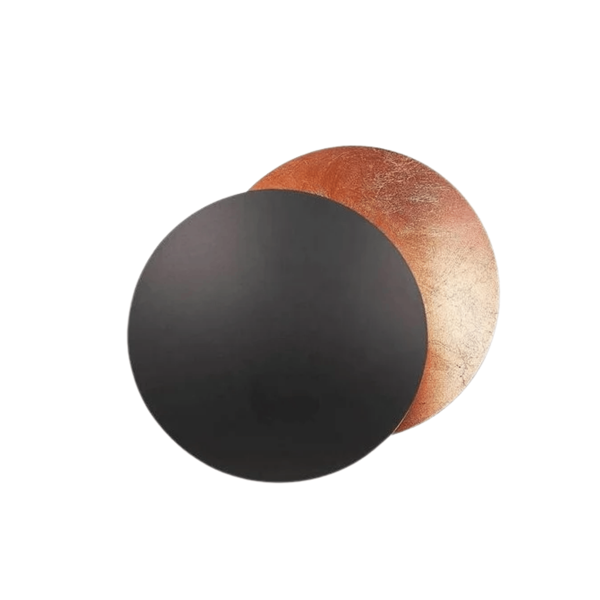 Modern Rotatable Black Moon Eclipse LED Wall Lamp Bedroom Living Room