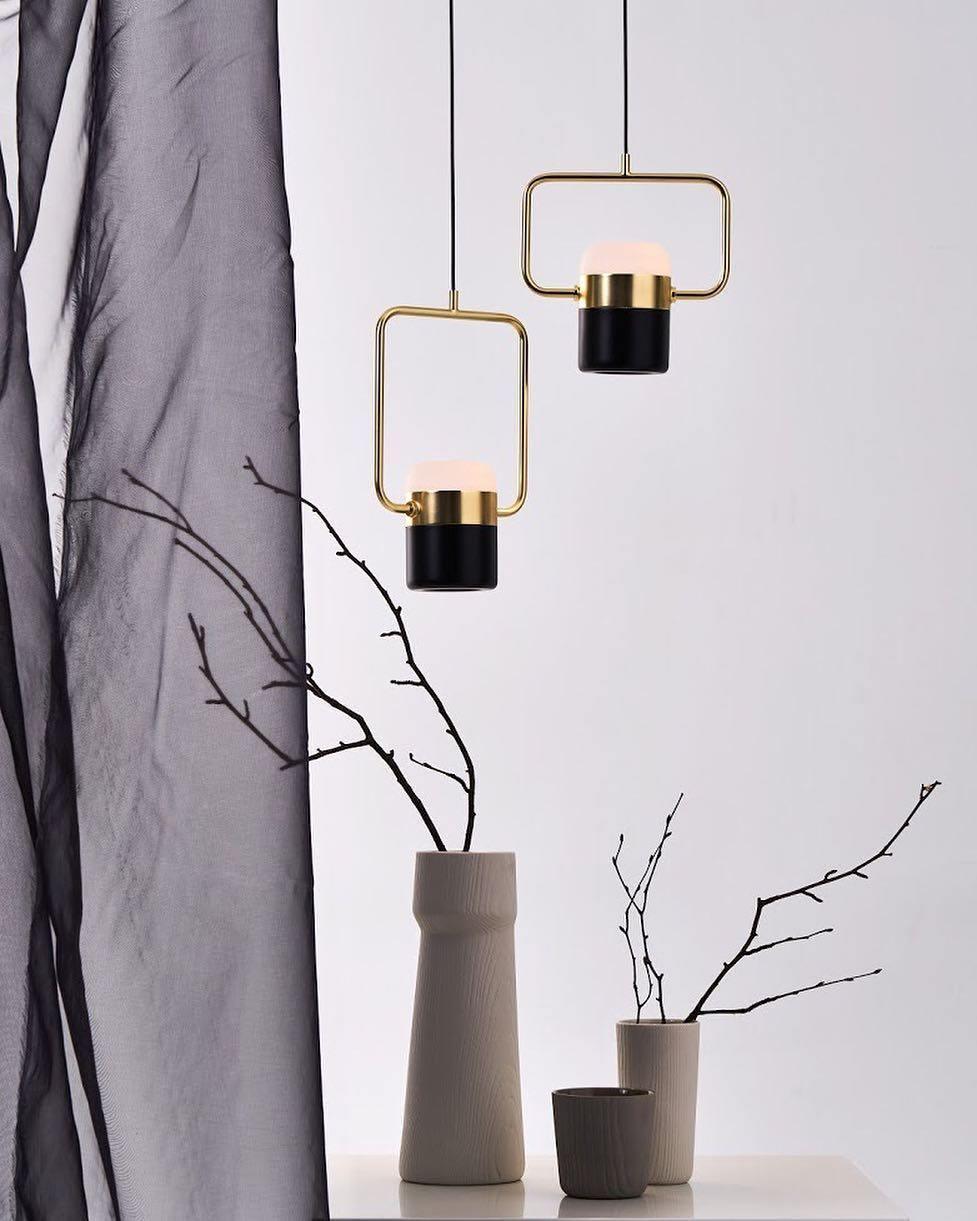 Adjustable Glass Pendant Light Art Deco Frosted Steel Dining Room Bedroom — Gold Rose Gold 4 to 7 Inch