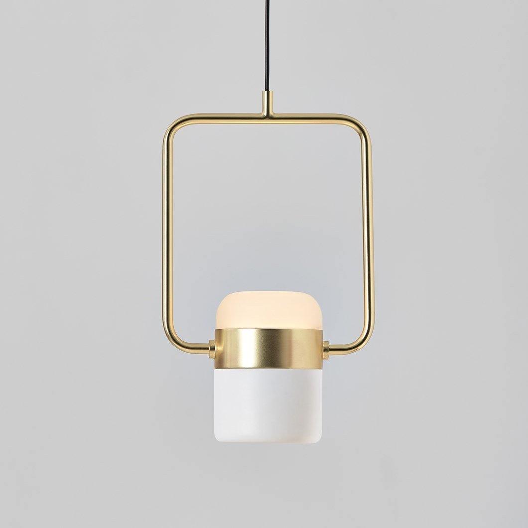 Adjustable Glass Pendant Light Art Deco Frosted Steel Dining Room Bedroom — Gold Rose Gold 4 to 7 Inch