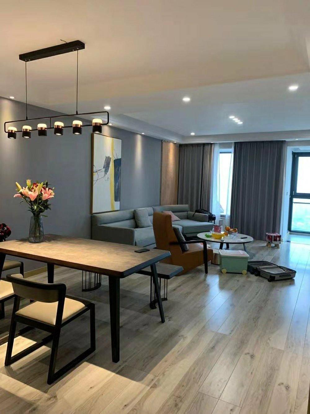 Adjustable Glass Pendant Light Art Deco Frosted Steel Dining Room Bedroom — Gold Rose Gold 4 to 7 Inch