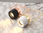 Adjustable Glass Pendant Light Art Deco Frosted Steel Dining Room Bedroom — Gold Rose Gold 4 to 7 Inch