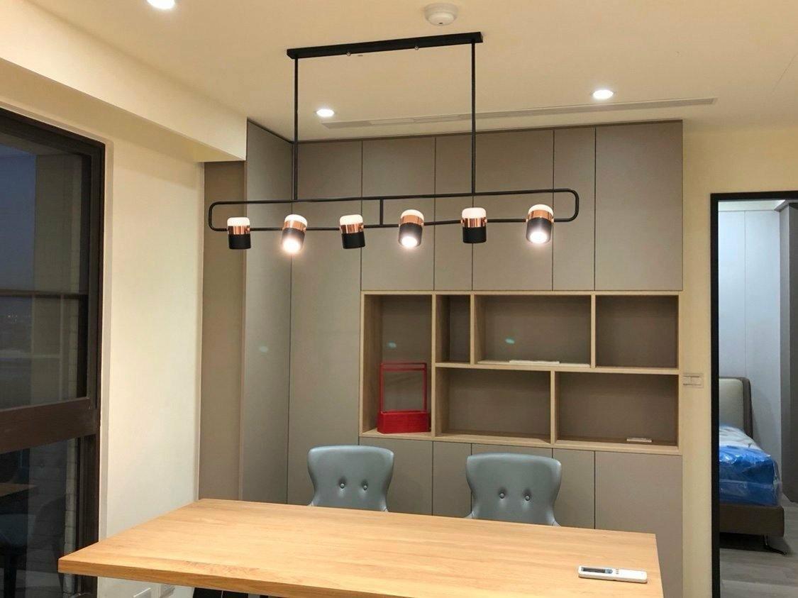 Adjustable Glass Pendant Light Art Deco Frosted Steel Dining Room Bedroom — Gold Rose Gold 4 to 7 Inch