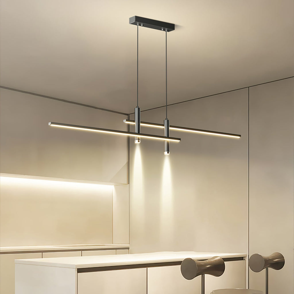 Prym Pendant Light Modern Linear Dining Room