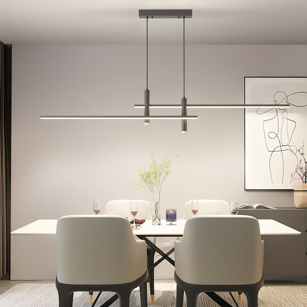 Prym Pendant Light Modern Linear Dining Room