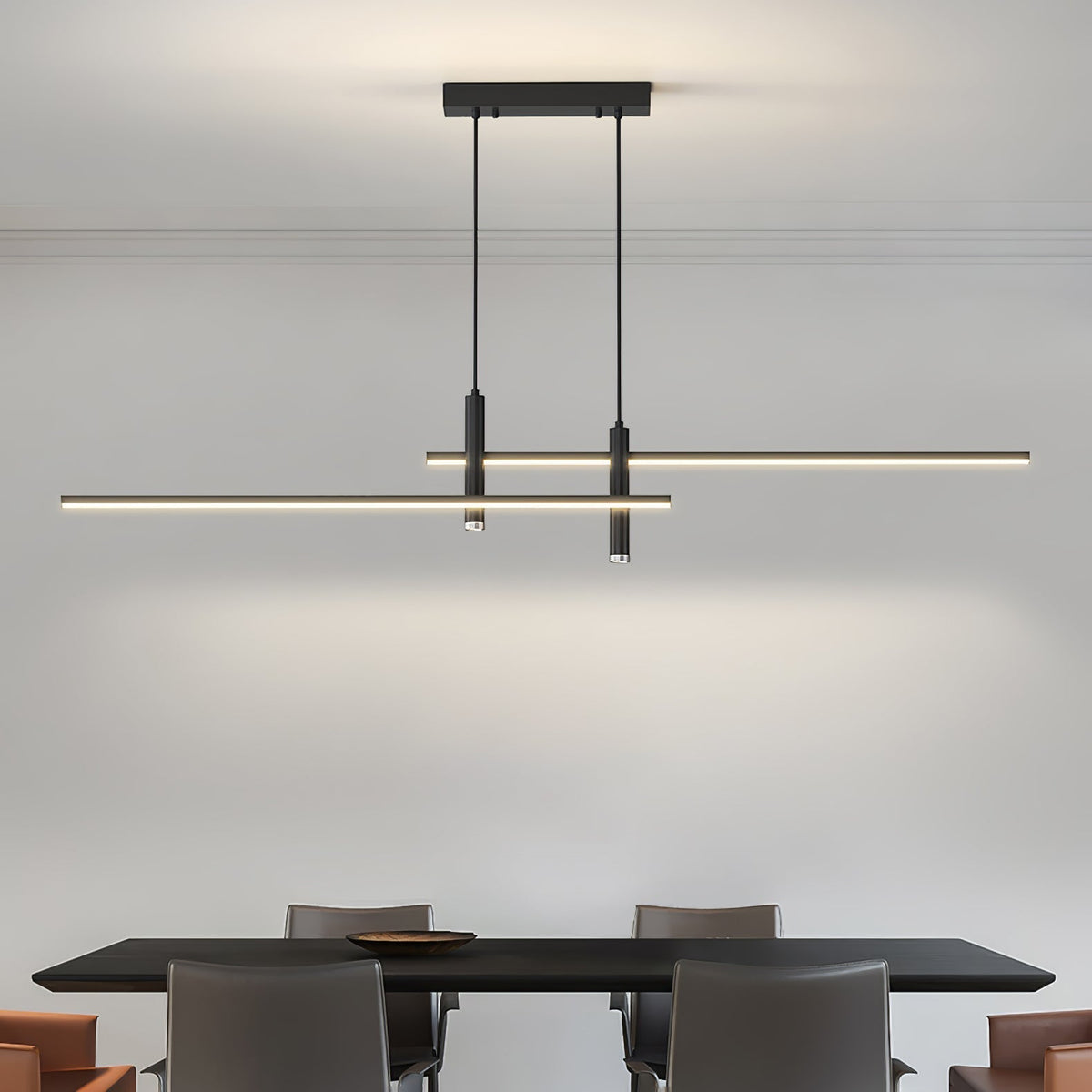 Prym Pendant Light Modern Linear Dining Room