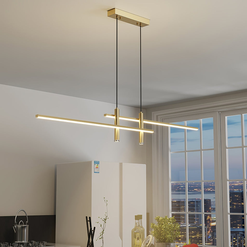Prym Pendant Light Modern Linear Dining Room
