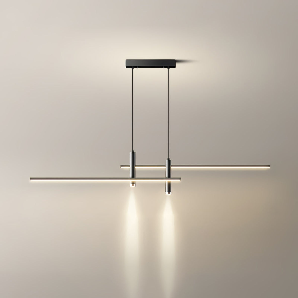 Prym Pendant Light Modern Linear Dining Room