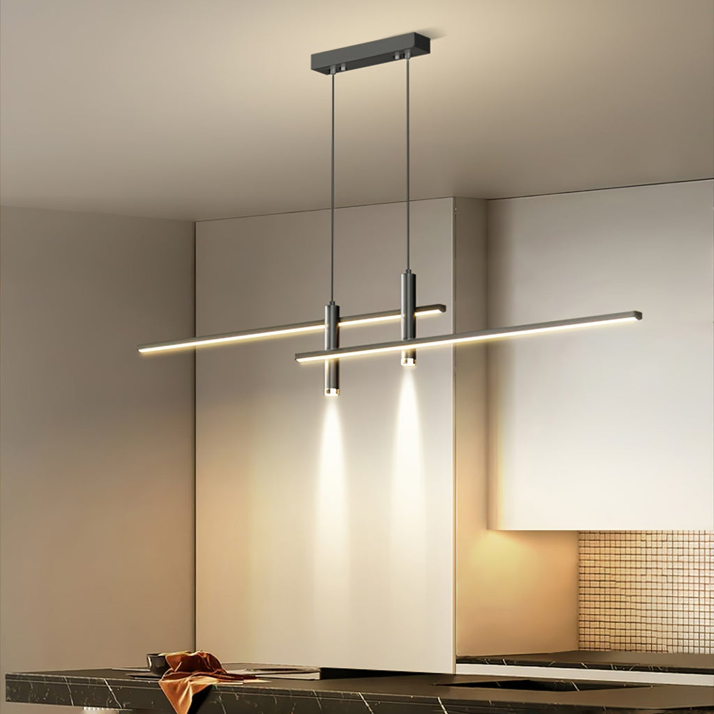 Prym Pendant Light Modern Linear Dining Room