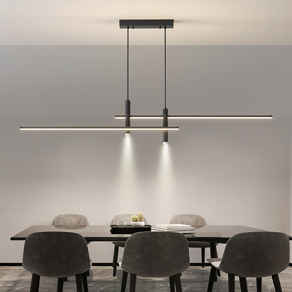 Prym Pendant Light Modern Linear Dining Room