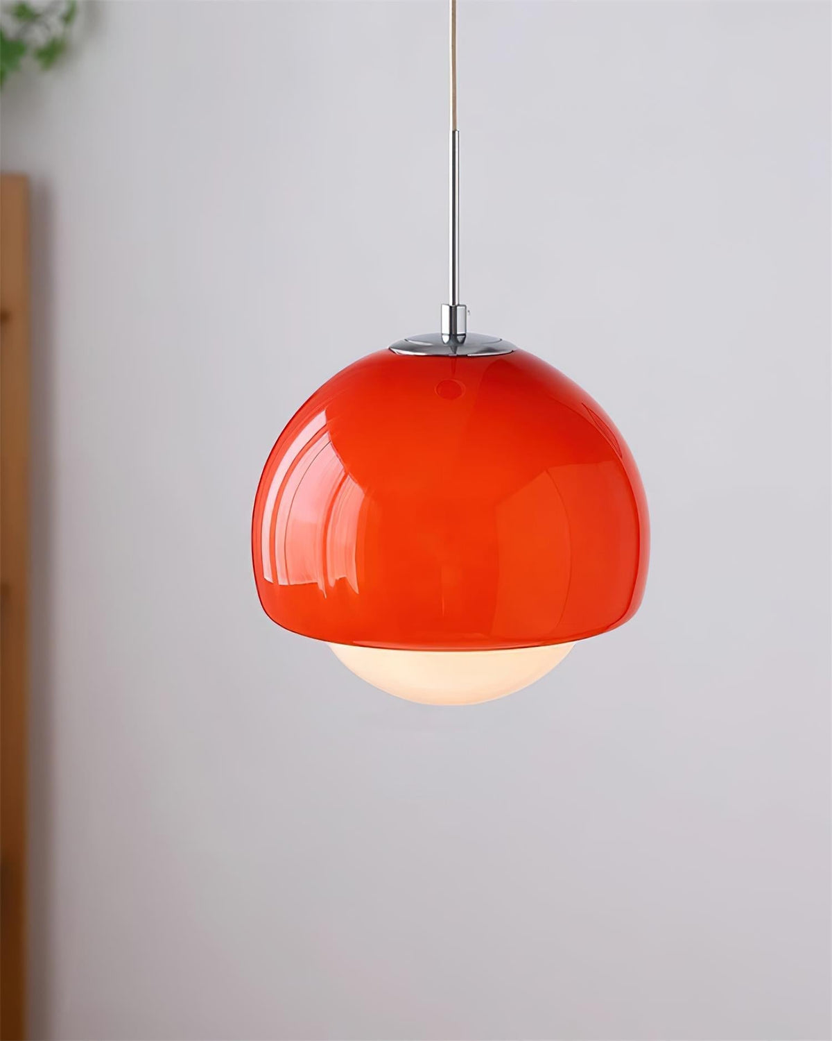 Pendant Light Glass Globe Retro Modern Style Colorful Soft Illumination