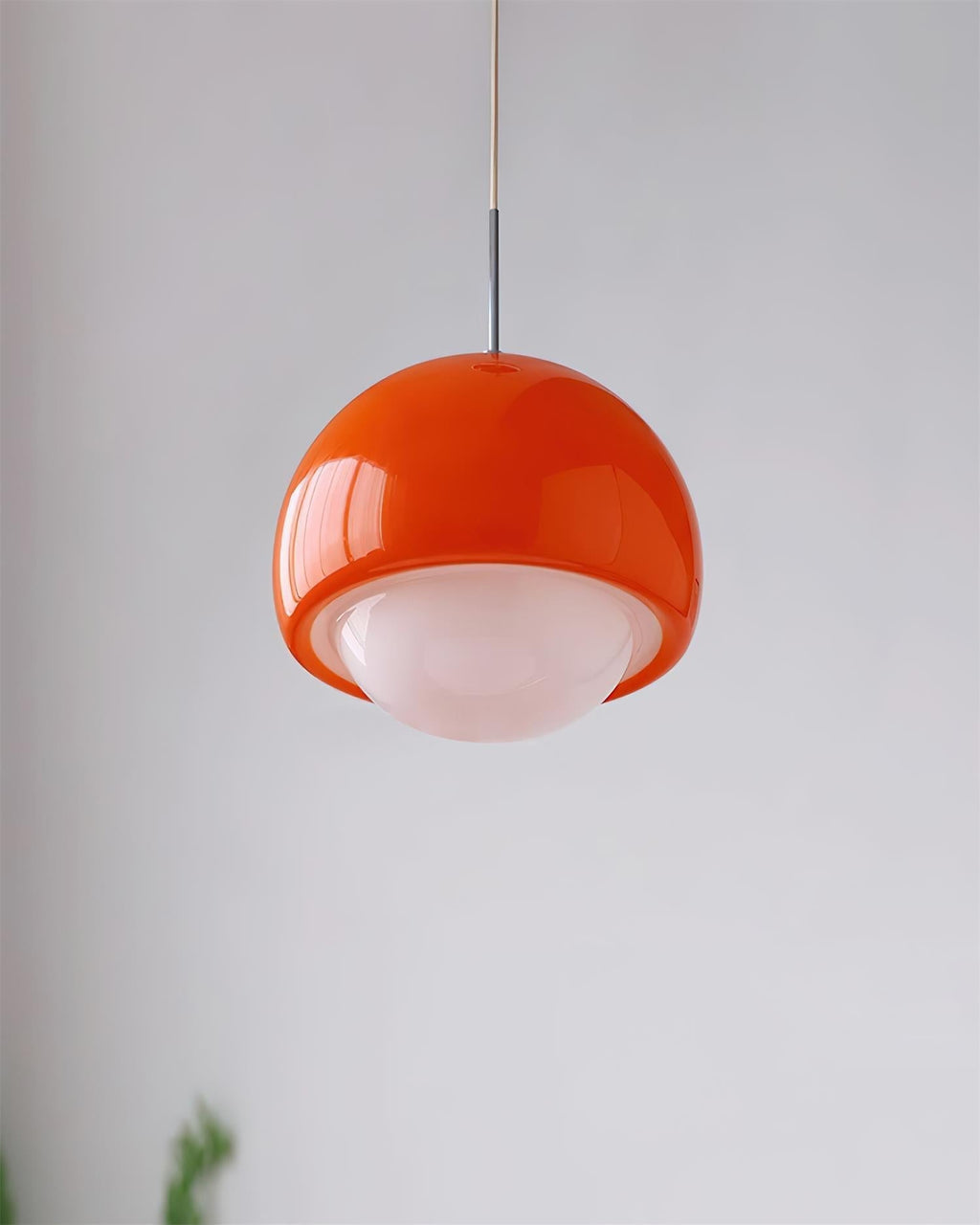 Pendant Light Glass Globe Retro Modern Style Colorful Soft Illumination