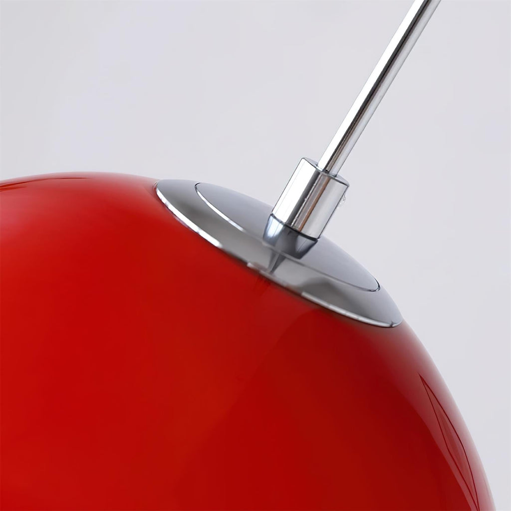 Pendant Light Glass Globe Retro Modern Style Colorful Soft Illumination