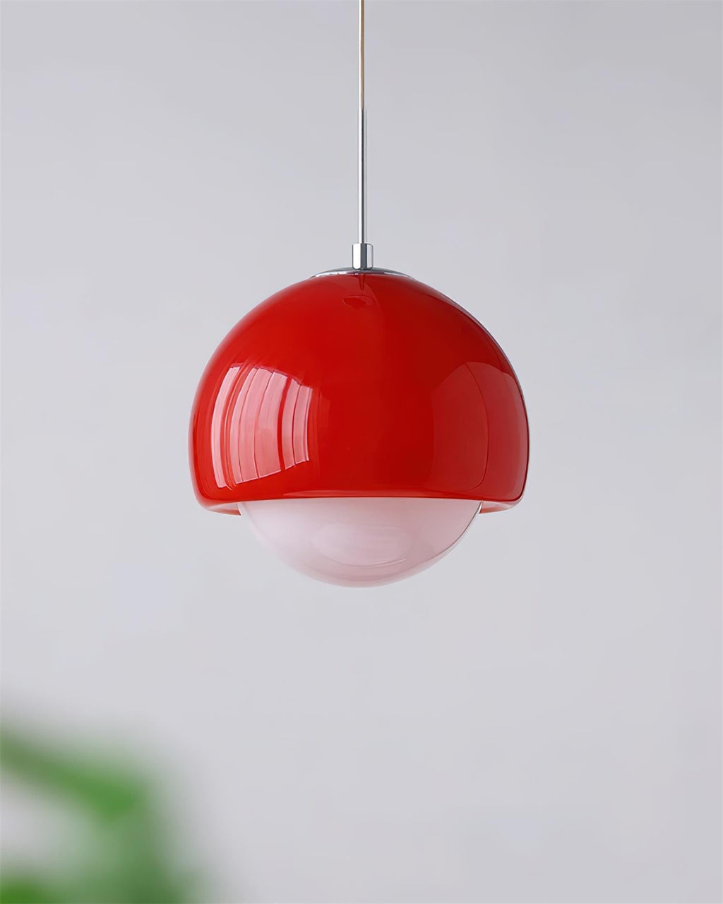 Pendant Light Glass Globe Retro Modern Style Colorful Soft Illumination
