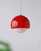 Pendant Light Glass Globe Retro Modern Style Colorful Soft Illumination