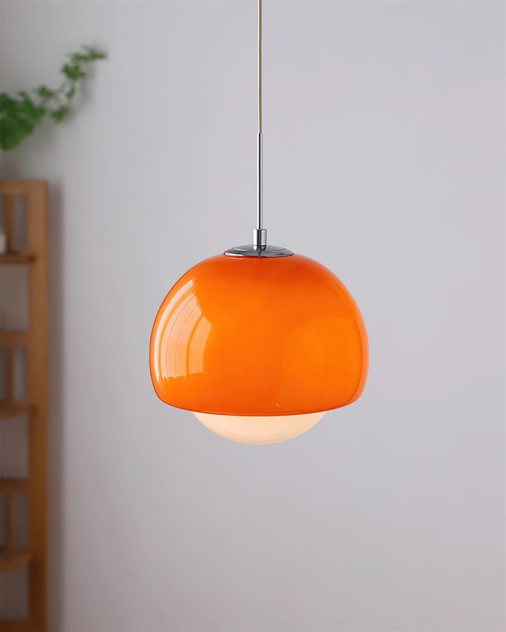 Pendant Light Glass Globe Retro Modern Style Colorful Soft Illumination