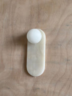 Onyx Marble LED Wall Lamp Natural Stone Sconce Bedroom Living Room — Multiple Stone Selections