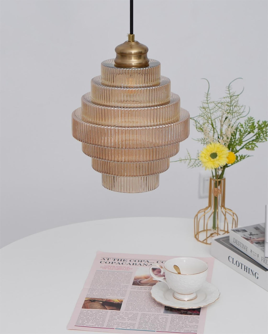 Amara Glass Pendant Lamp
