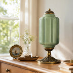 Lumi French Retro Cream Textured Glass Table Lamp Eloise Bedside Living Room — 15 Variants