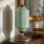 Lumi French Retro Cream Textured Glass Table Lamp Eloise Bedside Living Room — 15 Variants