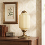 Lumi French Retro Cream Textured Glass Table Lamp Eloise Bedside Living Room — 15 Variants