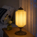 Lumi French Retro Cream Textured Glass Table Lamp Eloise Bedside Living Room — 15 Variants