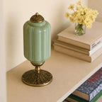 Lumi French Retro Cream Textured Glass Table Lamp Eloise Bedside Living Room — 15 Variants