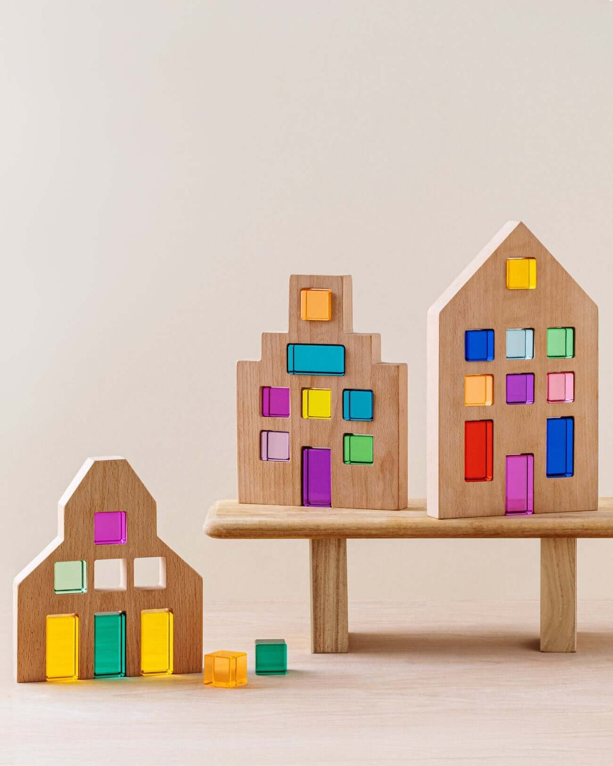 Remi Block Set | Acrylic/Polyamide/Wood | Kids | Kids Toys | Maisonette details