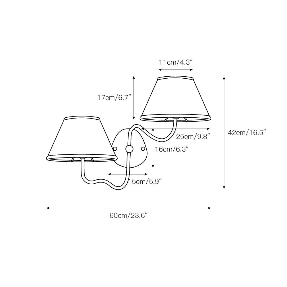 Magdalene Wall Lamp Organic Stone LED Warm Light Bedroom Living Room — Multiple Sizes and Finishes