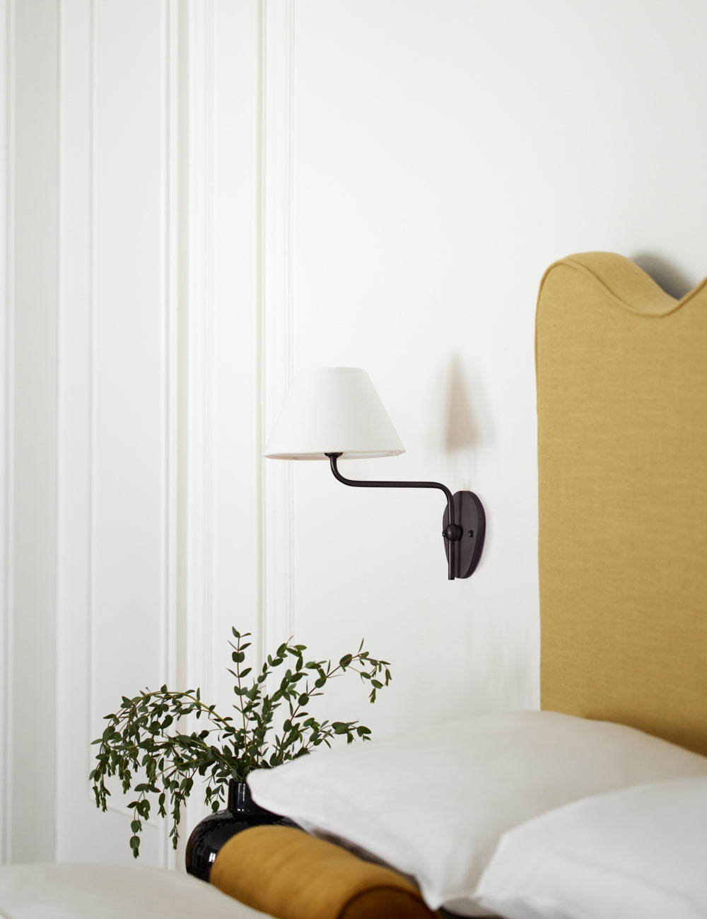 Magdalene Wall Lamp Organic Stone LED Warm Light Bedroom Living Room — Multiple Sizes and Finishes